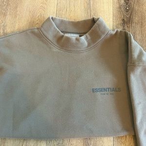 Mens - ESSENTIALS mock neck sweatshirt